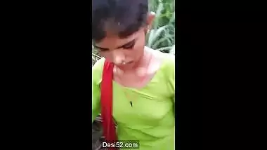 Desi lover outdoor caught