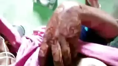 Rajasthani village Bhabhi on live video call