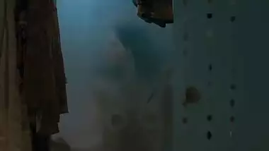 Sensual rough bathroom fuck in SMOKE