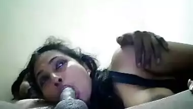 Indian couple sucking and fucking
