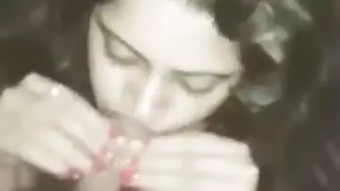 Indian Girl First Time Blowjob