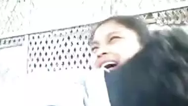 Indian woman kisses her sex partner and allows him to suck XXX nipples