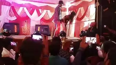 Indian very hot stage dance