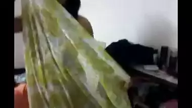 Indian Tamil Aunty with big tits enjoyed by hubby