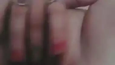 Paki Gf pussy fingering on cam video