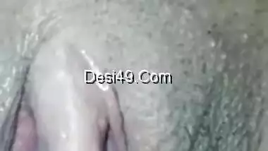 In sex clip Desi teen demonstrates nipples and perfectly shaved XXX twat