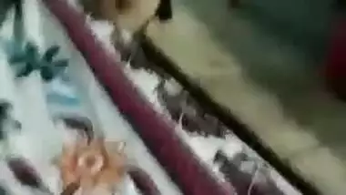 Guy films tiny Desi stepsister tries to get dressed in her bedroom