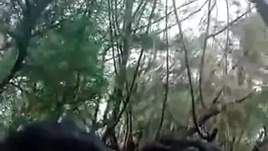 Indian Collage Couple Outdoor romance