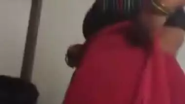 Telugu bhabhi juicy melon wearing sari