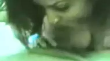 Sindhi wife giving blowjob to hubby