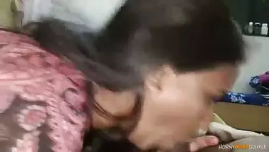 Deepthroat Blowjob Horny Indian Wife Swallow Cum In Mouth