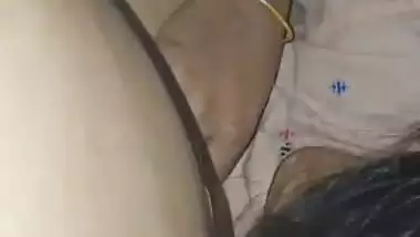 Cheating housewife sucks her Devar’s dick at midnight