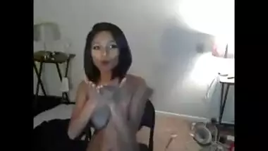 Sexy indian riding dildo