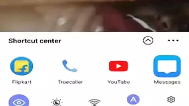 Lecherous Desi gal demonstrating her tits online under the blanket