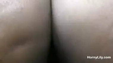 Big Ass HornyLily Showing Off Her Dirty Panties With Real Indian Pussy Close-up