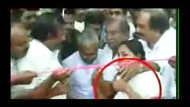 Naughty Hands In the Crowd