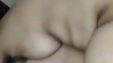 Telugu sexy housewife hot fucking selfie video