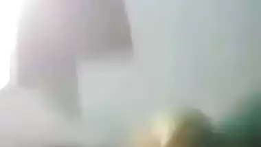 Silly desi XXX chick showing her big boobs to her boyfriend