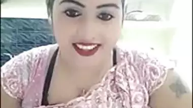 New Face Assured, Deep navel in see through pink saree, No way miss