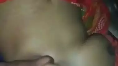 Real sexy desi bhabhi boobs press by neighbour when husband is not at home
