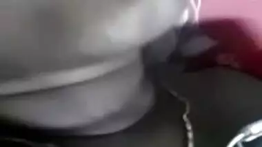 Super cute big boobs bhabi video calling with lover audio too