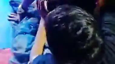 HORNY VILLAGE SLUTS ENJOYED ON STAGE BY HUNGRY FELLOWS 2 VIDEOS 2