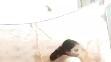 Desi horny Bhabhi striptease show video