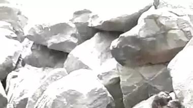 Couple fucking outdoor, secretly captured