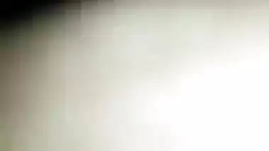 Horny lover XXX records and spreads shaved twat of his Desi bitch