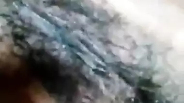 Bushy pussy Indian girl nude teasing video