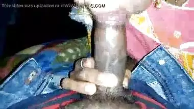 Village girl sucking city dick MMS sex video